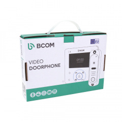 Комплект відеодомофона і відеопанель BCOM BD-480 Black Kit Львів