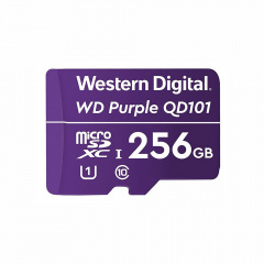 Карта пам'яті Western Digital MICRO SDXC 256GB UHS-I WDD256G1P0C WDC спеціалізована для відеоспостереження Львів