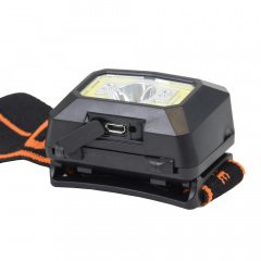 Перезаряжаемый налобный LED+COB фонарь Superfire X30 с датчиком движения и мощностью 5 Вт Чернигов
