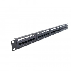 Патч-панель Hypernet 24 порта UTP 1U кат 6е PP-KUTP6-24-NM Хмельницький