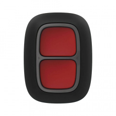 Беспроводная экстренная кнопка Ajax DoubleButton black с защитой от случайных нажатий Харьков