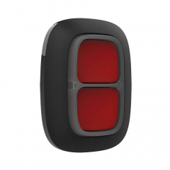Беспроводная экстренная кнопка Ajax DoubleButton black с защитой от случайных нажатий Харьков