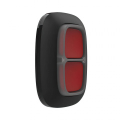 Беспроводная экстренная кнопка Ajax DoubleButton black с защитой от случайных нажатий Харьков