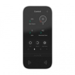 Клавиатура Ajax KeyPad TouchScreen беспроводная с сенсорным экраном Киев