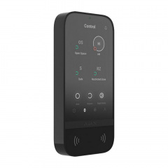 Клавиатура Ajax KeyPad TouchScreen black беспроводная с сенсорным экраном Киев