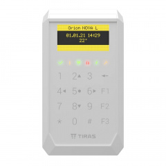 Сенсорная клавиатура Tiras Technologies K-PAD OLED (white) для управления охранной системой Orion NOVA II Киев