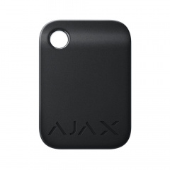 Захищений безконтактний брелок Ajax Tag black (комплект 3 шт.) для клавіатури KeyPad Plus Полтава