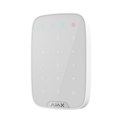 Бездротова сенсорна клавіатура Ajax Keypad white EU Вінниця