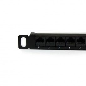 Патч-панель Hypernet 24 порта UTP 0.5U кат. 5е 19" PP-UTP24-WMR-05U