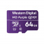 Картка пам'яті Western Digital MICRO SDXC 64GB UHS-I WDD064G1P0C WDC спеціалізована для відеоспостереження Житомир