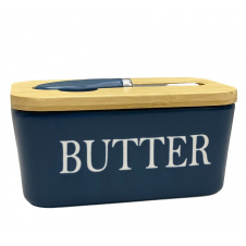 Маслянка керамічна з ножем Butter A-PLUS 0480 21355