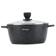 Кастрюля алюминиевая с крышкой 16 см 1,2л Ringel RG-2107-16