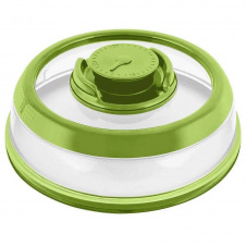 Вакуумна багаторазова кришка Vacuum Food Sealer 19 см A-Plus 0165 прозоро-салатова