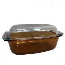 Гусятниця з кришкою 3,5 л 34х21х14,8 см Simax Amber&Clear s7556/7566
