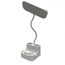 Настольная лампа с органайзером и подставкой для телефона LED Table Lamp Bailong QP-2209-A/6864