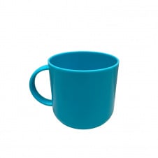 Чашка пластикова 8,3х8,5 см Полимербыт ПБ-154 блакитний