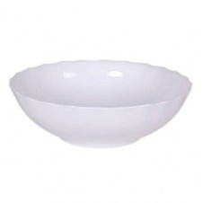 Салатник 17,5 см стеклянный Vittora Blanco Wave V-175W