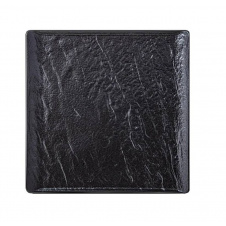 Фото - Тарелка квадратная SLATESTONE BLACK 21,5 х 21,5 см Wilmax WL-661106/A Тарелка квадратная SLATESTONE BLACK 21,5 х 21,5 см Wilmax WL-661106/A