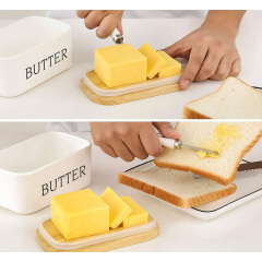 Масленка c ножом "Butter" OLens 0480/O8030-144 Киев