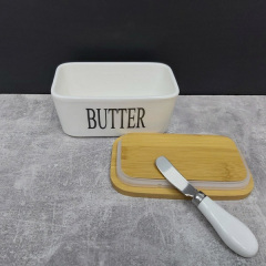 Масленка c ножом "Butter" OLens 0480/O8030-144 Киев