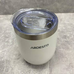 Термокухоль з нержавіючої сталі 350 мл Ardesto Compact Mug AR2635MMW White Одеса