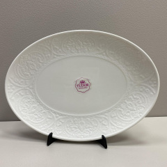 Блюдо фарфоровое овальное 31х22,5 см Tudor TU3159-1 Винница