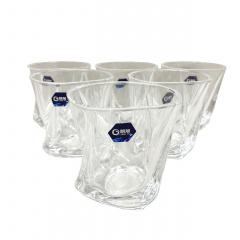 Набір склянок 6 шт 310 мл Yujing Glassware 4009-1 Вінниця