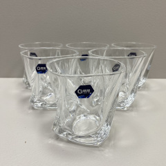 Набір склянок 6 шт 310 мл Yujing Glassware 4009-1 Вінниця