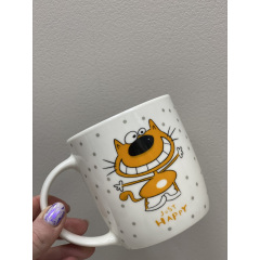 Чашка фарфоровая 360 мл JUST HAPPY Limited Edition MCO23-4 Хмельницкий