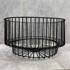 Кошик фруктівниця 35*17 см чорний DECOR ART 568741235/1010 Херсон