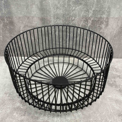 Кошик фруктівниця 35*17 см чорний DECOR ART 568741235/1010 Херсон
