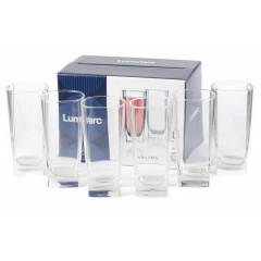 Набір склянок 6 шт Luminarc Sterling 330 мл високі 7666 LUM SP Київ