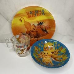 Набір дитячий Luminarc Disney Lion King 3 предмети 9345P LUM Луцьк