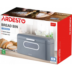 Хлебница металлическая серая 30*18*15 см Ardesto Gemini AR4230MG Обухов