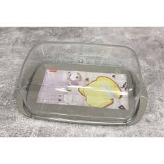 Масляна пластикова Алеана 17,1*9*6,6 см прозорий/какао 167009 Рівне