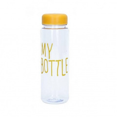 Пляшка для води My Bottle з чохлом 500 мл прозоро-жовтий 500-500 Вінниця