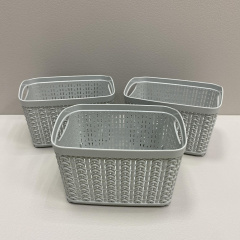 Набір кошиків 3 шт 165х125х107 мм 1,5 л Ucsan plastik M-3926 Прилуки