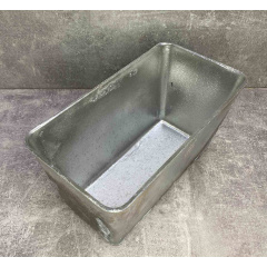 Форма алюмінієва для випікання хліба Полимет №7 21,3х11,2х11 см ХВ-1 Покровськ