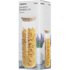 Банку для зберігання Ardesto Fresh Кругла 1300 мл (AR1313BLR) Кропивницький