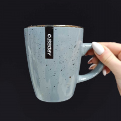 Чашка 360 мл Ardesto Bagheria Grey AR2936GREY Київ