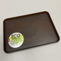 Піднос для кави 30х21х2 см Eco Wood Алеана W169098 коричневий Братське