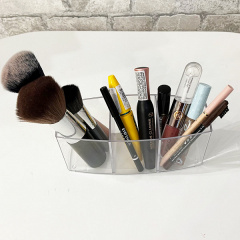 Настільний органайзер для косметики на 3 відділи пластиковий Akay Plastik AK-765 Рівне