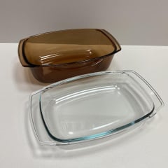 Гусятница с крышкой 3,5 л 34х21х14,8 см Simax Amber&Clear s7556/7566 Луцк