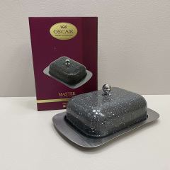 Маслянка з нержавіючої сталі 18,6х12,2х7,5 см Oscar Master OSR-5009/1 Львів