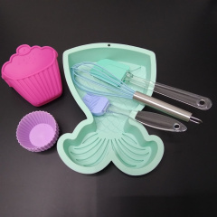 Набор для выпечки STENSON Mermaid 24 х 24 х 3.5 см (MH-3920) Силикон Харьков
