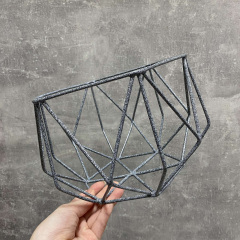 Кошик для фруктів DECOR ART Ікс19х19х15 см сірий мармур 31052017/1009 Бердичів