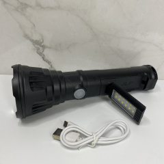 Фонарик ручной аккумуляторный 3 режима Zoom Voltronic JLP-2182A Тернополь