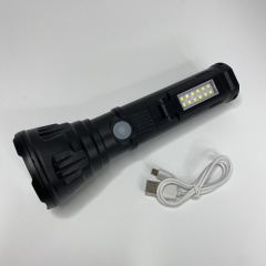 Фонарик ручной аккумуляторный 3 режима Zoom Voltronic JLP-2182A Тернополь