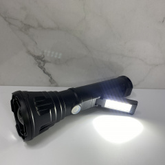 Фонарик ручной аккумуляторный 3 режима Zoom Voltronic JLP-2182A Тернополь
