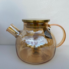 Чайник 950 мл з металевою кришкою Wilmax Thermo Amber 888810003 Житомир